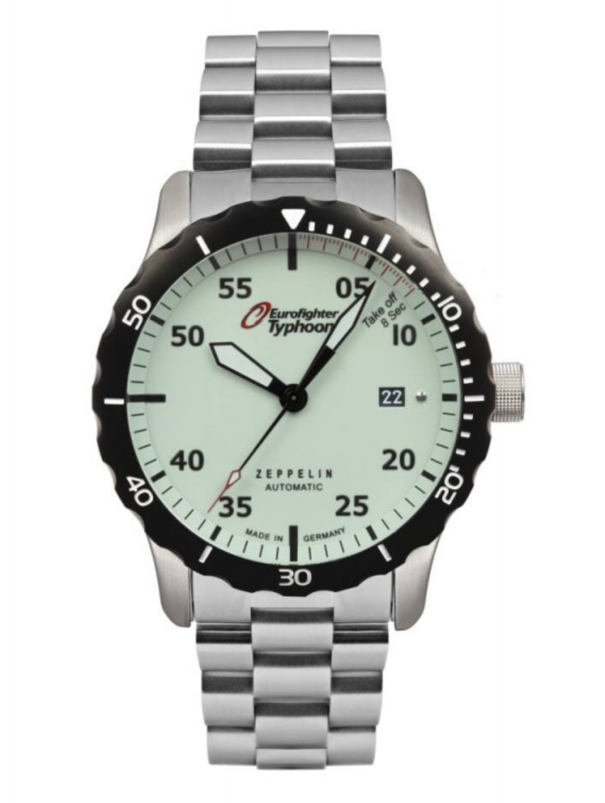 Zeppelin Eurofighter Typhoon Full Lume Automatic 43 mm